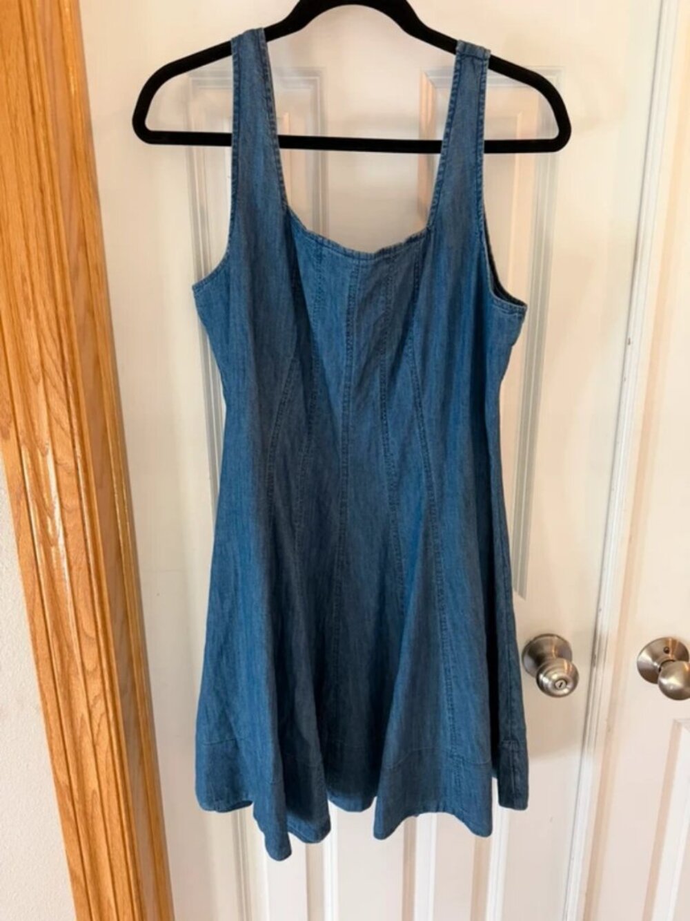 The Loft denim dress size 12